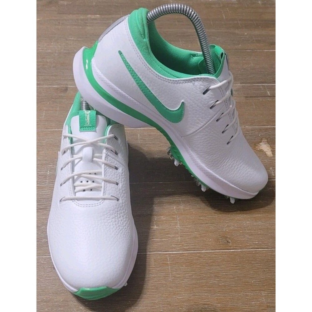Nike Air Zoom Victory Tour 3 Golf Shoes White & Green Shock' DX9025-102 Size 6.5
